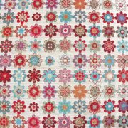FLOWER, virág mintás, jacquardszövött, prémium minőségű spanyol lakástextil