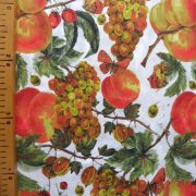 FRUIT, őszi gyümölcs mintás lakástextil, dekorvászon