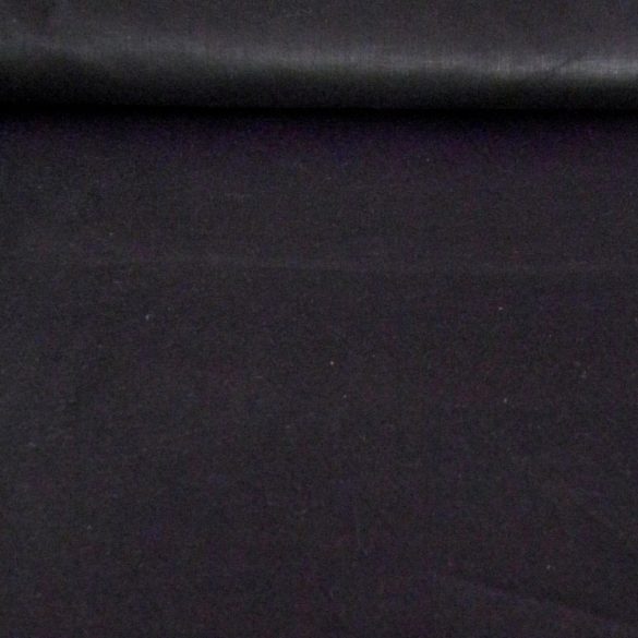 Uni, egyszínű pamut vászon, 160 cm széles, fekete