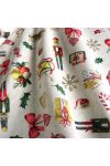 ADORNOS, diótörő, díszek, karácsonyi loneta lakástextil dekorációs anyag