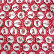 MANÓSAPI, karácsonyi loneta lakástextil dekorációs anyag