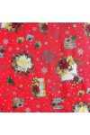 NOEL HOUSE, karácsonyi mintás lakástextil dekorációs anyag