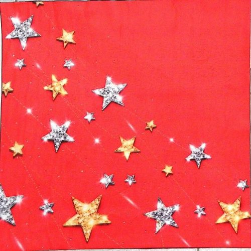 STAR, karácsonyi mintás bársony díszpárna panel