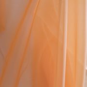 Narancssárga voile, fényáteresztő függöny anyag, 180 cm magas