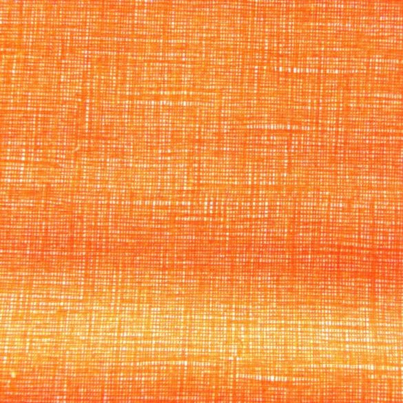 Raszteres egyszínű pamutvászon - napsárga, világos narancs