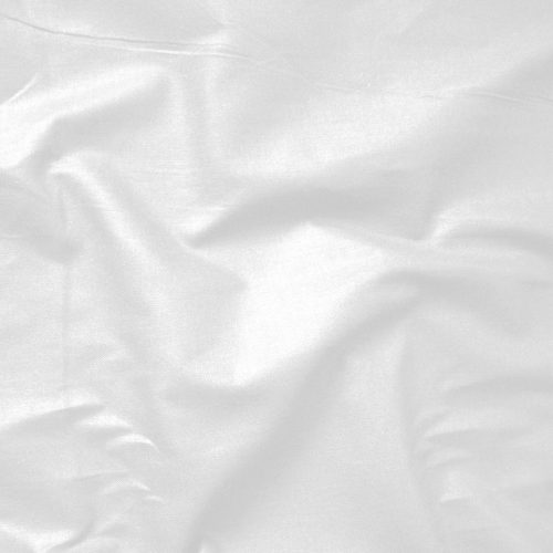 Fehér 150 cm széles egyszínű pamut-poliészter vászon, lepedővászon