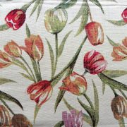 TULIPA, tulipán mintás lakástextil, dekorvászon