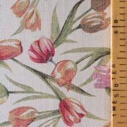 TULIPA, tulipán mintás lakástextil, dekorvászon