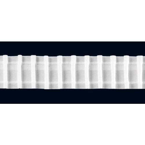Sínszalag, függönyráncoló, ceruzás 35 mm, fehér, 1:2-maradék darab: 1,35 m