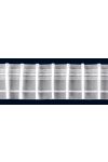 Sínszalag, függönyráncoló, ceruzás, átlátszó, 1:2, 50 mm széles - maradék darabok