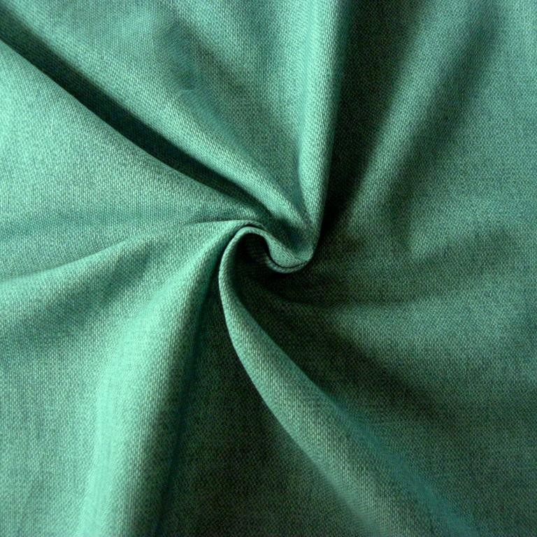 Image of ABA, szövetmintázatú, egyszínű lakástextil - jáde zöld